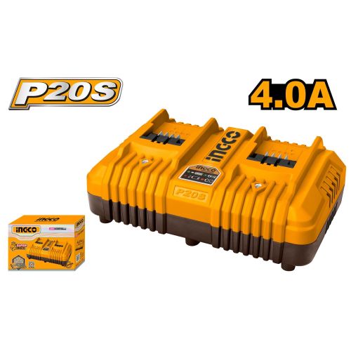 Chargeur de batterie 2 en 1 P20S 4.0A INGCO - ingco-maroc.com