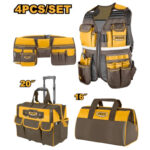 Jeu de 4 sacs à outils INGCO - ingco-maroc.com
