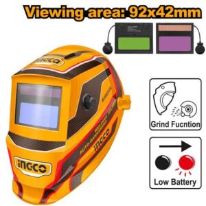 Casque de soudage à assombrissement automatique INGCO - ingco-maroc.com