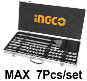 Jeu 7 pcs SDS Max INGCO - ingco-maroc.com