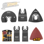 Set de lames pour outils multifonctions INGCO - ingco-maroc.com