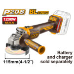 Meuleuse d'angle 20V Brushless 1200W INGCO - ingco-maroc.com