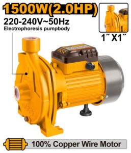 Pompe périphérique 1500W INGCO - ingco-maroc.com