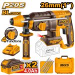 Marteau perforateur sans fil 20V INGCO - ingco-maroc.com