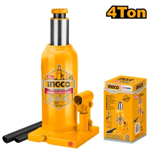 Cric bouteille Hydraulique 4 Tonnes INGCO - ingco-maroc.com