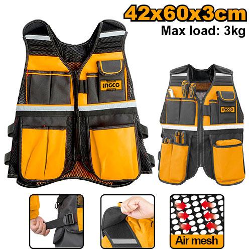 Gilet à outils 3Kg INGCO - ingco-maroc.com