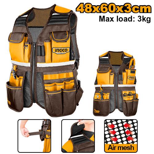 Gilet à outils INGCO - ingco-maroc.com