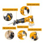 Scie sabre 20V (sans batterie/chargeur) INGCO - ingco-maroc.com