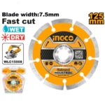 Disque diamant 125 mm INGCO - ingco-maroc.com