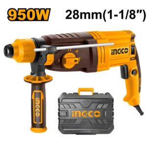 Marteau perforateur 28mm 950W INGCO - ingco-maroc.com