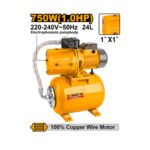 Pompe à eau à jet automatique 750W INGCO - ingco-maroc.com