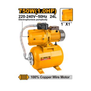 Pompe à eau à jet automatique 750W INGCO - ingco-maroc.com