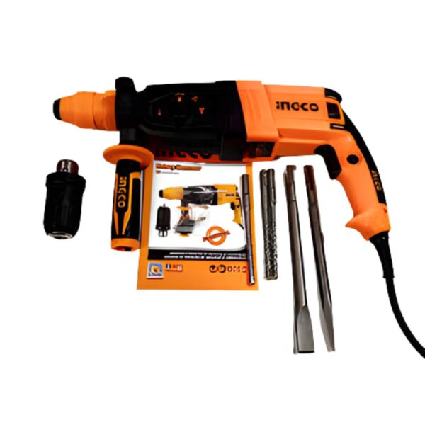 Marteau perforateur 28mm 950W+mandrin sans clé INGCO - ingco-maroc.com - 2