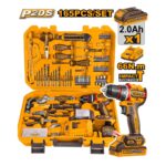 Set d’outils de 165 pièces HKTHP11651 INGCO - ingco-maroc.com