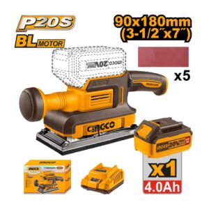 Ponceuse de finition sans fil INGCO - ingco-maroc.com