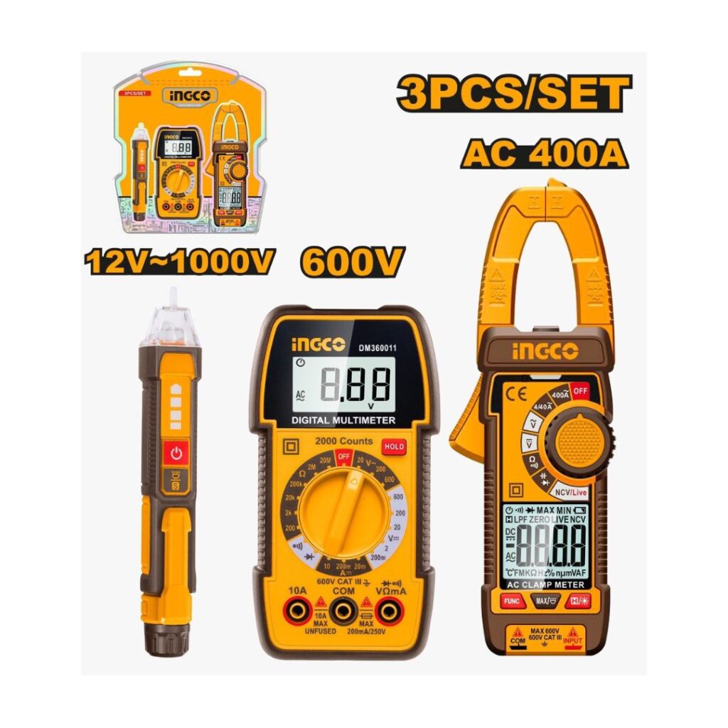 Kit de test électrique ingco - ingco-maroc.com