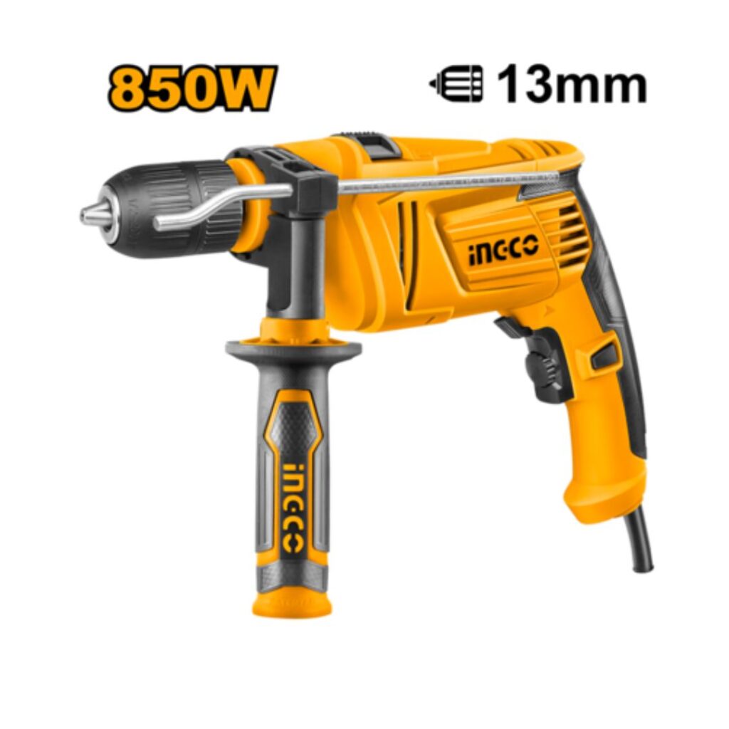 Perceuse à percussion avec mandrin 13mm 850W INGCO - ingco-maroc.com