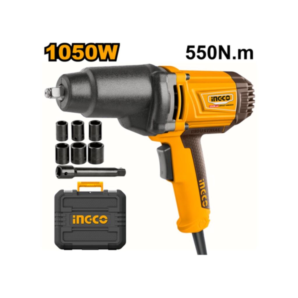 Clé à chocs électrique 1/2'' 1050 W INGCO - ingco-maroc.com