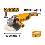 Meuleuse d'angle 2400W INGCO - ingco-maroc.com