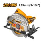 Scie circulaire 2200W INGCO - ingco-maroc.com