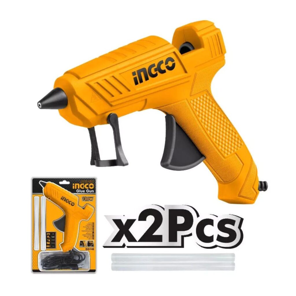 pistolet à colle 100W INGCO - ingco-maroc.com