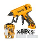 Pistolet à colle 30W(220W) + 8 bâtonnets de colle INGCO - ingco-maroc.com