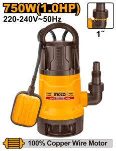 Pompe submersible 750W 1HP INGCO - ingco-maroc.com