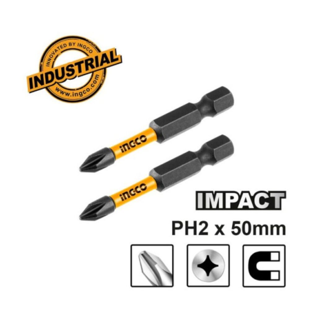 JEU DE 2 EMBOUTS PH2 SDBIM71PH250 INGCO - ingco-maroc.com