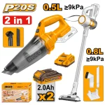 Aspirateur sans fil 20V INGCO - ingco-maroc.com
