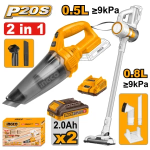 Aspirateur sans fil 20V INGCO - ingco-maroc.com