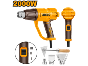 Pistolet à air chaud 2000 W INGCO - ingco-maroc.com