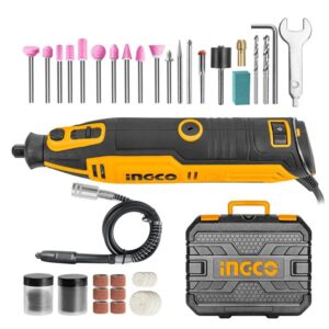 Mini perceuse + 109 accessoires en coffret 130W INGCO - ingco-maroc.com